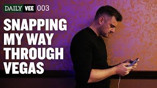 SNAPPING MY WAY THROUGH VEGAS  DailyVee 003 [upl. by Juetta693]