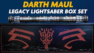 Darth Maul Legacy Lightsaber Limited Edition Box Set [upl. by Eizzil]