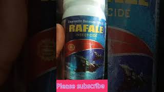 Rafale insecticide।emamectin benzoate 19। insect control। kisan agriculture [upl. by Ahsiet]