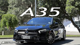 2022 MercedesAMG A35 Review [upl. by Paviour]