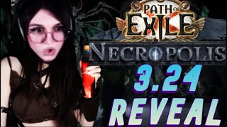 POE 324 IS INSANE NECROPOLIS REVEAL LIVE REACTION [upl. by Brigette]