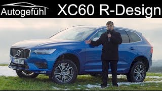 Volvo XC60 T5 RDesign FULL REVIEW with the best intro  Autogefühl [upl. by Griffie]