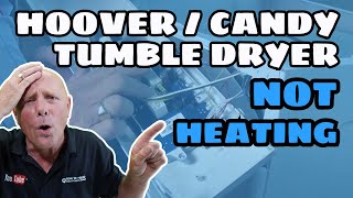 Tumble dryer not heating up How to test element amp thermostats on Hoover and Candy tumble dryers [upl. by Ynohtna]