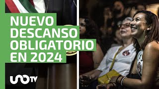 Nuevo descanso obligatorio en 2024 [upl. by Htebezile289]