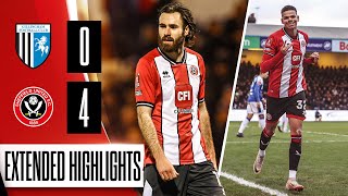 McAtee amp Osula Goals  Brereton Diaz debut 🙌  Gillingham 04 Sheffield United  FA Cup highlights [upl. by Acile]