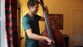 Fee Fi Fo Fum double bass with Drum genius Abaqua 2 [upl. by Hallagan]