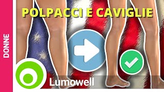 Come Dimagrire Polpacci e Caviglie 8 Minuti di Esercizi Che Funzionano [upl. by Erbas]