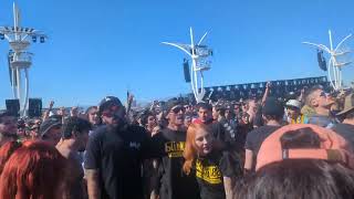 Neck Deep quotKali Maquot live GA Pit view When We Were Young Festival 10202024 [upl. by Alesram]