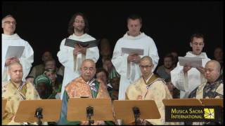 ‪Dialogprojekt GregorianikBuddhismus Veni Sancte Spiritus MUSICA SACRA INTERNATIONAL 2016 ‬ [upl. by Netsoj]