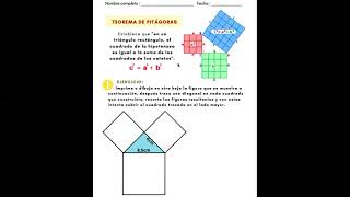 Demostración 1 del teorema de Pitágoras [upl. by Chryste]