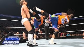 Erick Rowan amp The Usos vs Luke Harper The Miz amp Damien Mizdow  SixMan Tag Team Match [upl. by Leuname]