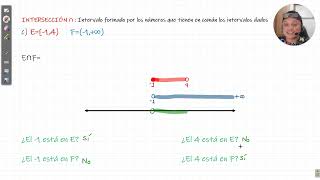 INTERSECCIÓN DE INTERVALOS  EJEMPLO 3 [upl. by Eyla]