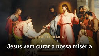 Homilia Diária  Jesus se inclina sobre a nossa miséria Quartafeira da 1ª Semana do Tempo Comum [upl. by Kaine394]