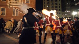 🇺🇸 2020 Boston Massacre Reenactment 250th anniversary [upl. by Pangaro877]