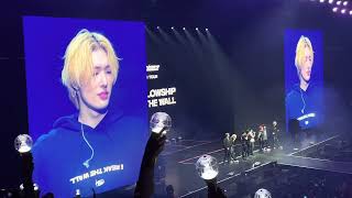 Mingi ending ment full  Ateez Newark 112722 [upl. by Anuahsal837]