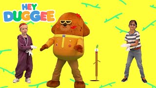 Stick Song Dance  Hey Duggee  Dance with Duggee [upl. by Linnie]