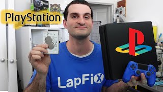 PS4 Hard Drive Replacement  How To Upload the PlayStation System Software [upl. by Edualcnaej18]