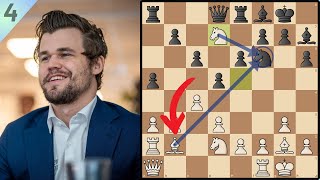 Carlsen’in \u00100 Uyguladığı EZİYET TAKTİĞİ [upl. by Leak]