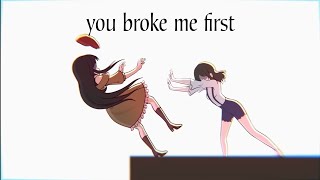 You broke me first bytate McRae music video my story animated [upl. by Naud302]