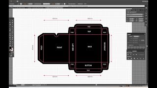 Making Dieline or Keyline in Adobe Illustrator Easy Method III [upl. by Perrins]