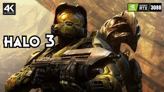 Halo 3 Full Playthrough All Chapters 4K Coop Online Multiplayer [upl. by Anitsyrhk631]