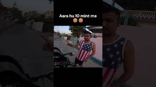 Aara hu 10 mint me😂  Dragger z900 fight viral trending [upl. by Durward898]