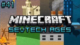 Minecraft SevTech Ages Survival Ep 41  Cooking With Gas [upl. by Haye393]