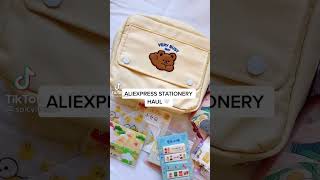 Aliexpress Stationery Haul [upl. by Ayekam]