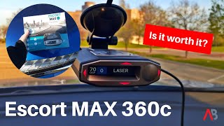 Escort MAX 360c Review Impressive Performance but is It Really Worth 650 [upl. by Lazos182]