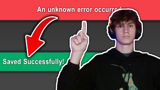 How To QUICKLY Fix Roblox Pin Error  Unknown Error Occurred [upl. by Muir]