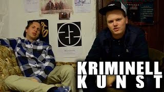 Kriminell Kunstintervju om rap fra Stavanger og ny quotDraquotsingel  YLTV [upl. by Atiruam]