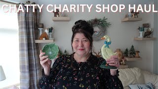 CHATTY CHARITY SHOP HAUL [upl. by Yerfoeg]