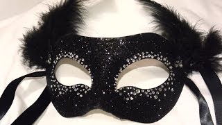 Masquerade Mask quot Night Skyquot DIY [upl. by Helyn]