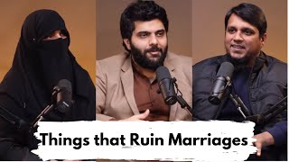 Things that ruin marriages  Muhammad Ali  DrAsiya Madni  DrSubayyal  Youth club [upl. by Rafferty]