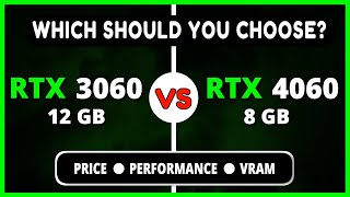 RTX 3060 12GB vs 4060 8GB  which should you choose in 2024  Gaming PC Guides Tips and FAQ  5 [upl. by Nahtannhoj933]