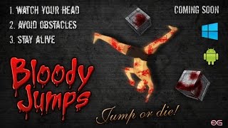 Bloody Jumps  Alpha Gameplay Trailer  JUMP OR DIE [upl. by Platto]