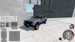 Torsen VS Viscous Diff BeamNG [upl. by Sinnelg]