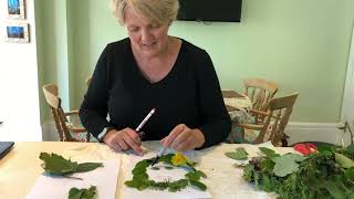 Using nature to make art with Sarah [upl. by Beker]