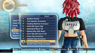 Xenoverse 2 Freed Update  New Accessories [upl. by Lauber]