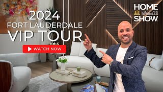 MUST SEE TOUR of the 2024 Fort Lauderdale Home Show 🤩 [upl. by Aklog786]