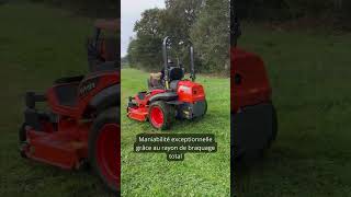 Kubota ZD1211  DEMO farming gardening mower [upl. by Oibirot]