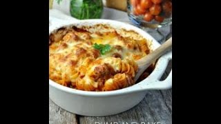 Dump amp Bake Meatball Casserole [upl. by Berard847]