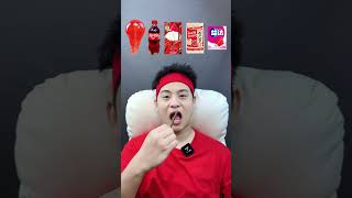 Immersive eating of Red food Immersive eating of snacks Decompression Extremely comfortable mukbang [upl. by Anerdna559]