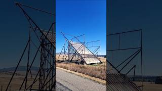 Montana Ranch Life Beaverslide Haystacks amp Classic Cars in Avon MT Hay Stack HUGE [upl. by Duntson249]