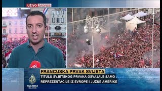 Hadži Nikolić Navijači u Zagrebu nastavljaju sa pjesmom [upl. by Atnauqahs]