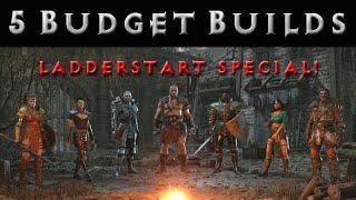 D2R Ladderstart Special  5 Budget Builds zum Farmen auf Hölle Diablo 2 Resurrected Char Guide [upl. by Bluefarb]