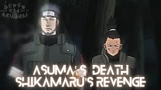 ASUMAS DEATH  SHIKAMARU TOOK REVENGE  SAD MOMENT  COLD MOMENT  NARUTO SHIPPUDEN [upl. by Hanna]