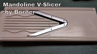 Mandoline V Slicer by Borner [upl. by Gussie]