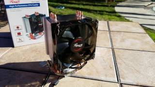 Rosewill ROCC 16003 CPU Cooler Cool quiet amp efficient Ill take that [upl. by Kindig]