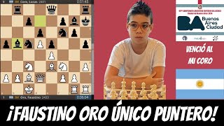 ¡HISTÓRICO FAUSTINO ORO PUNTERO CON 25 EN 3 Analizo su victroria vs MI Lucas Coro [upl. by Oak599]